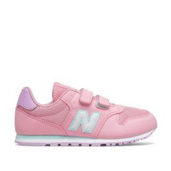 Zapatillas deporte New Balance 500 rosas con detalles lilas - Querol online