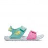 Chanclas New Balance candy pink con light tidepool