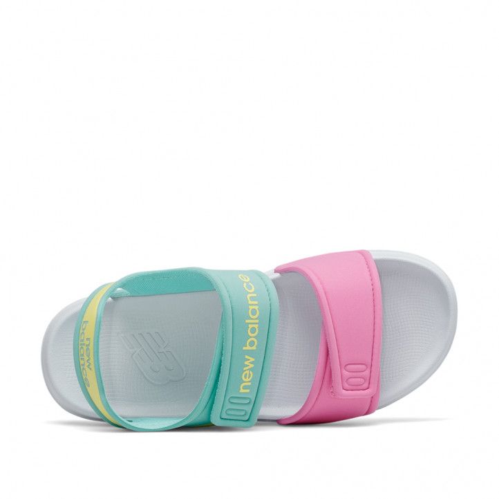 Chanclas New Balance candy pink con light tidepool - Querol online