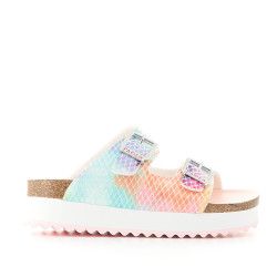 sandàlies Pablosky bio multicolor amb plataforma - Querol online