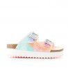 sandalias Pablosky bio multicolor con plataforma