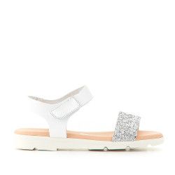 sandalias QUETS! con brilli brilli en tira - Querol online