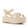 Sandàlies plataformes Owel malta de ràfia i plataforma