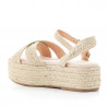 Sandàlies plataformes Owel malta de ràfia i plataforma