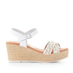 Sandalias cuña Redlove neus de cuerdas cruzadas - Querol online