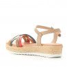 Sandàlies plataformes Redlove noa amb tires creuades multicolor