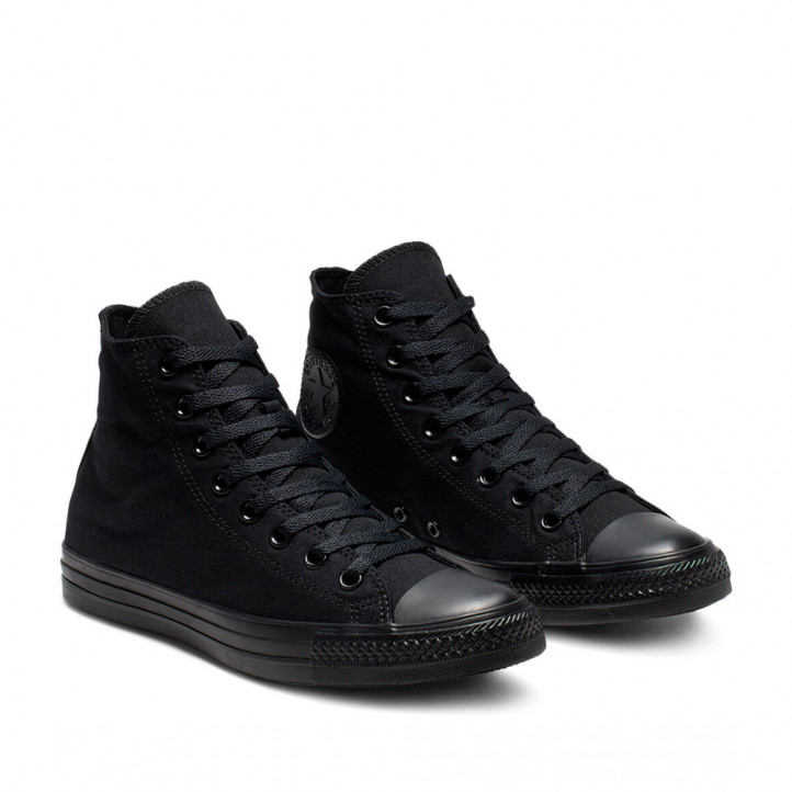 Sabatilles lona Converse negres monochrome chuck taylor allstar bota - Querol online