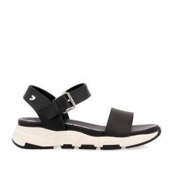 Sandalias plataformas Gioseppo ancram negras - Querol online