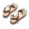Sandalias planas Mustang marie en colores tierra