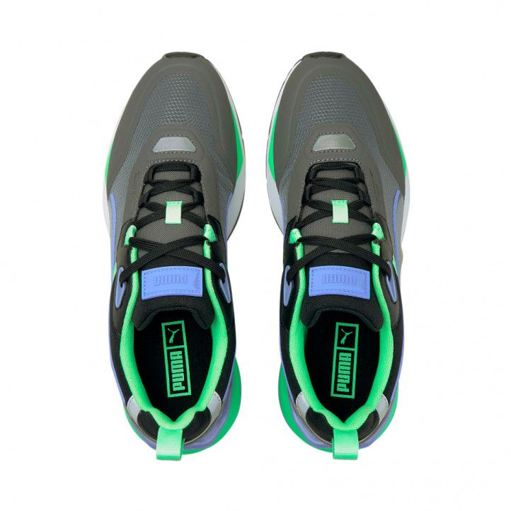 Zapatillas deportivas Puma mirage tech castlerock elektro green - Querol online
