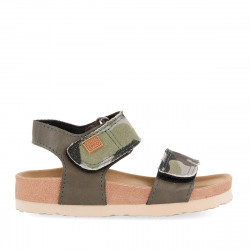 chanclas Gioseppo gedinne bio verde camuflaje - Querol online