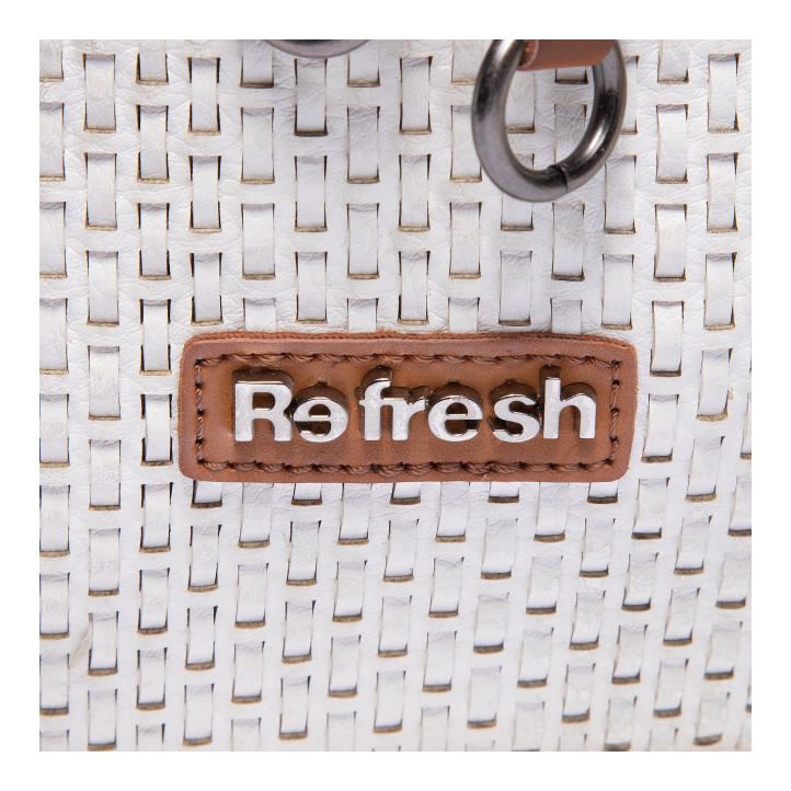 bosses Refresh blanca amb detalls marrons - Querol online
