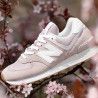 Zapatillas deportivas New Balance 574 logwood con white