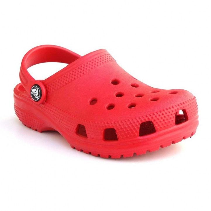 chanclas Crocs de color rojo - Querol online