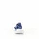 Zapatillas lona Victoria azules con velcro superior - Querol online
