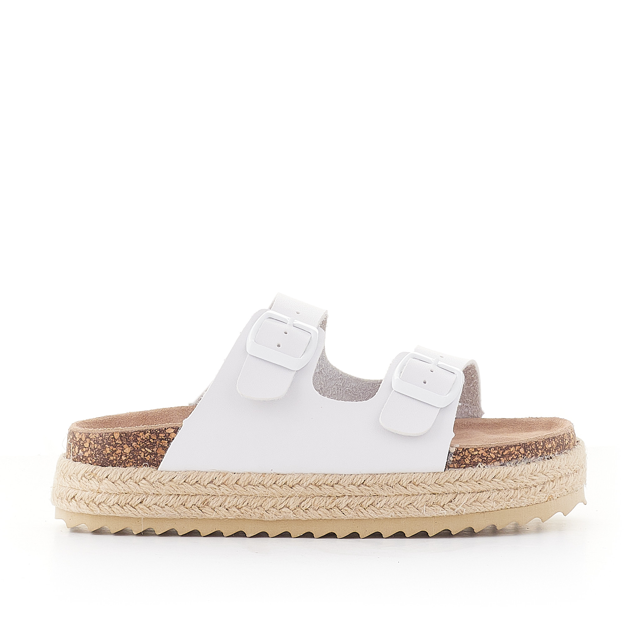 Sandalias Blancas Con Plataforma Quets! | Querol