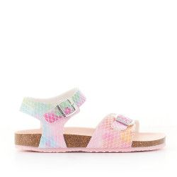 sandalias Pablosky arco iris con hebilla en pala y tobillo - Querol online