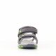 sandàlies CRECENDO grises amb detalls verds - Querol online