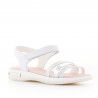sandàlies Pablosky blanques amb detalls metàl·lics