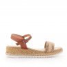 Sandàlies falca Porronet pell cuir rania