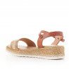 Sandàlies falca Porronet pell cuir rania