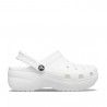 Chanclas Crocs classic platform clog w white
