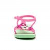 Chanclas Ipanema lila con flores