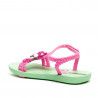 Chanclas Ipanema lila con flores