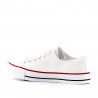 Zapatillas lona Owel quincy blanca con puntera reforazada