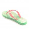 Chanclas Ipanema verdes y rosas estampada