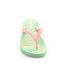 Chanclas Ipanema verdes y rosas estampada