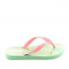 Chanclas Ipanema verdes y rosas estampada