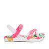 Xancletes Ipanema amb tons roses i estampat de flors