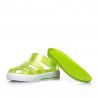 chanclas Igor verdes cogidas al tobillo