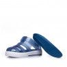 chanclas Igor azules cogidas al tobillo