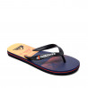 chanclas Quiksilver naranjas, azules y negras
