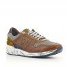 Sabates sport Lobo marrons amb diversos teixits