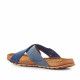 Sandalias In Blu color azul de tiras cruzadas - Querol online