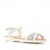 Sandalias planas Redlove mila con tiras blancas