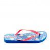 Chanclas Ipanema azules con diseños marinos