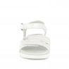 sandàlies QUETS! blanques de tires i doble velcro