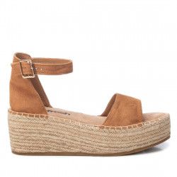 Sandalias plataformas Refresh 07290402 camel - Querol online