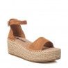 Sandalias plataformas Refresh 07290402 camel