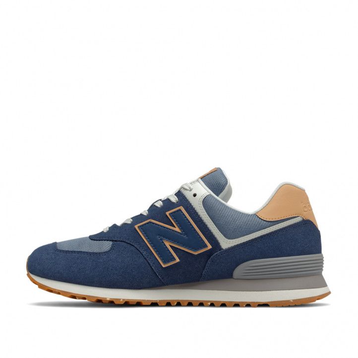 Zapatillas deportivas New Balance 574 natural indigo con maple sugar - Querol online