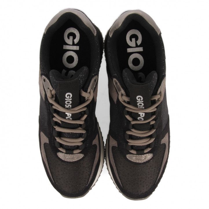 Zapatillas deportivas Gioseppo con cuña interna y brillos rendalen - Querol online