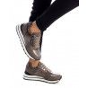 Sabatilles esportives Xti 043009 esportiva cremallera lateral taupe