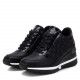 Zapatillas deportivas Xti 043236 deportiva con cuña en negro - Querol online