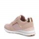 Zapatillas deportivas Xti 043008 deportiva rosa con detalles metalizados - Querol online