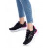 Zapatillas deportivas Xti 043467 deportiva negra con detalles rosas