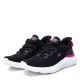 Zapatillas deportivas Xti 043467 deportiva negra con detalles rosas - Querol online